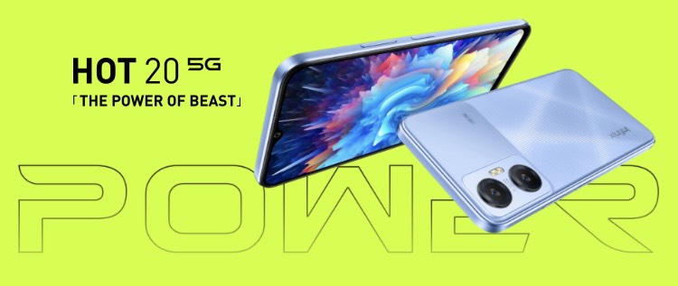 Infinix Hot 20 5G ra mắt với màn hình 120Hz, Dimensity 810, v.v.