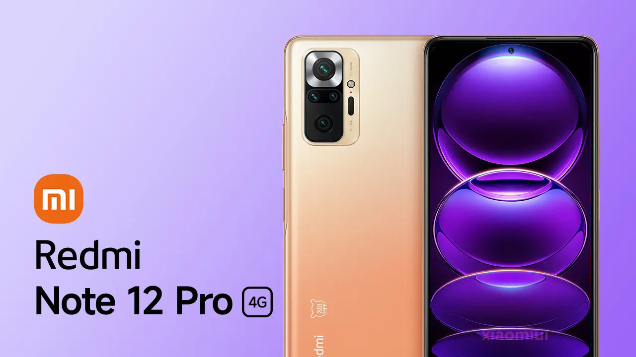 Xiaomi Redmi Note 12 Pro 4G sắp ra mắt trên thị trường toàn cầu