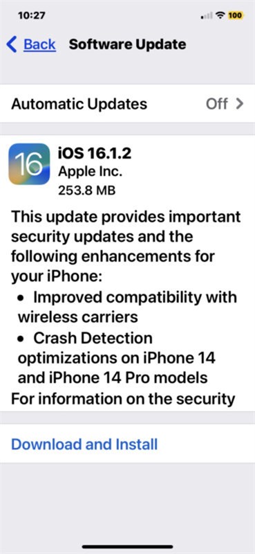 iOS 16.1.2 đã có mặt với tính năng phát hiện tai nạn, khả năng bảo mật được cải tiến - Clickbuy