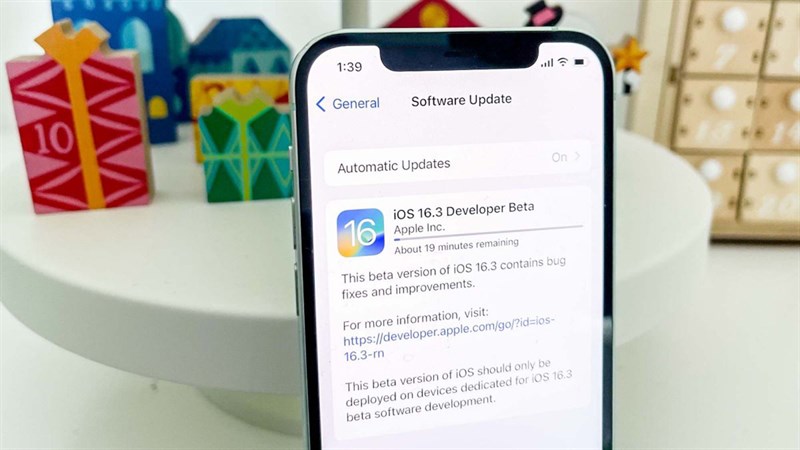 Apple bất ngờ tung ra iOS 16.3 beta 1 dành cho các nhà phát triển - Clickbuy