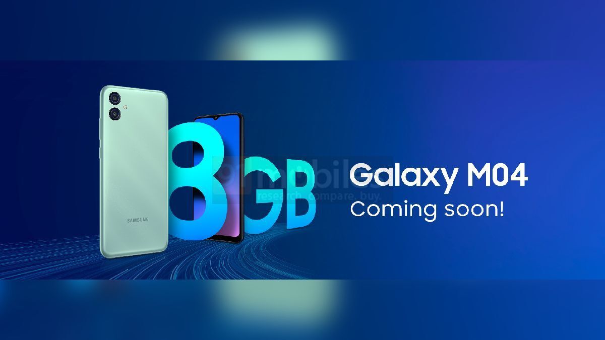 Samsung Galaxy M04 lộ thiết kế và thông số kỹ thuật qua poster