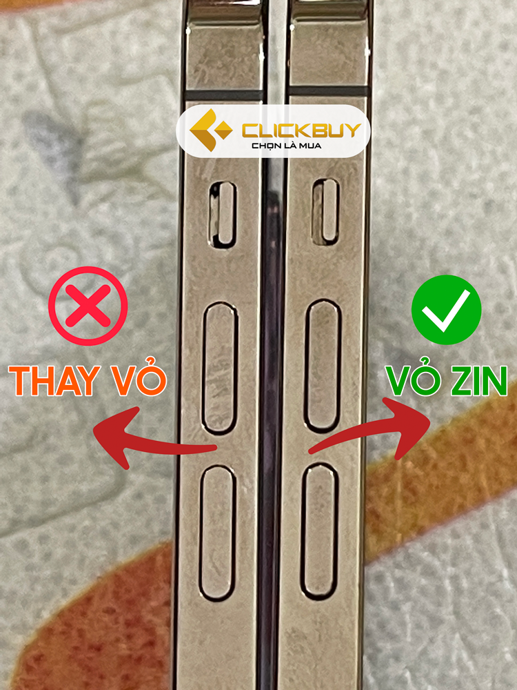Kiểm tra iPhone cũ thay vỏ  - Clickbuy