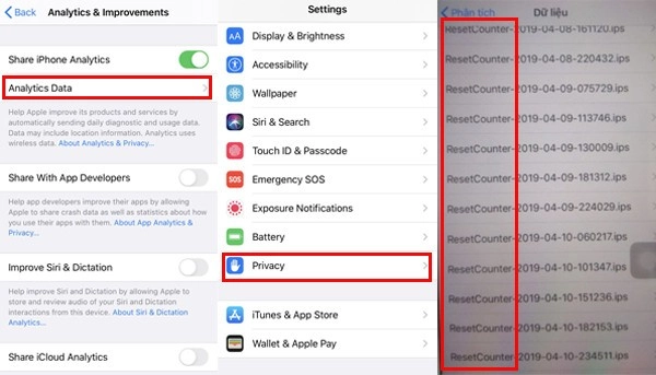 Reset counter trên iPhone cũ - Clickbuy