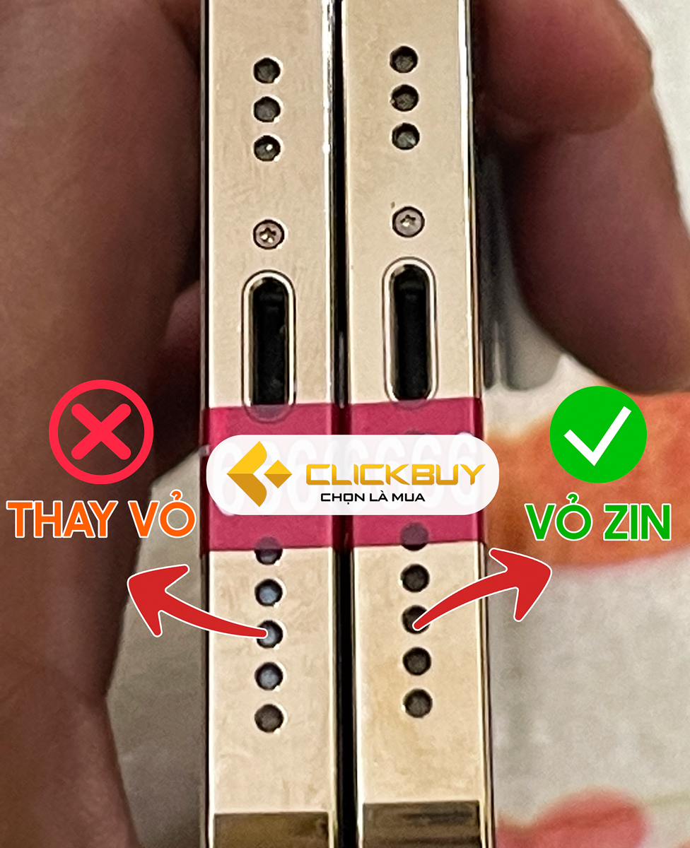 Kiểm tra iPhone cũthay vỏ - clickbuy