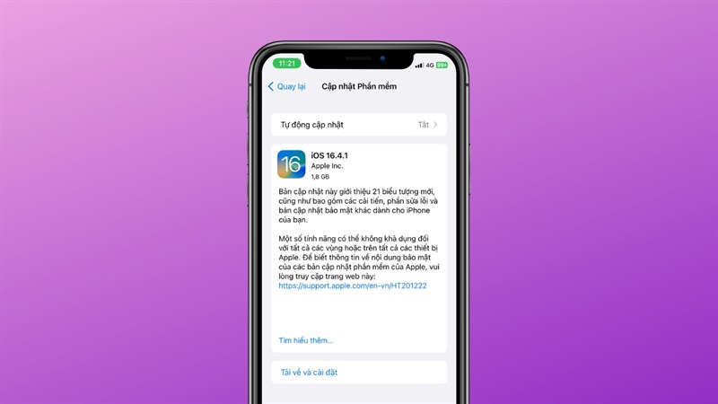 Apple khóa sign iOS 16.4 sau khi ra mắt iOS 16.4.1 Apple khóa sign iOS 16.4 sau khi ra mắt iOS 16.4.1 - Clickbuy