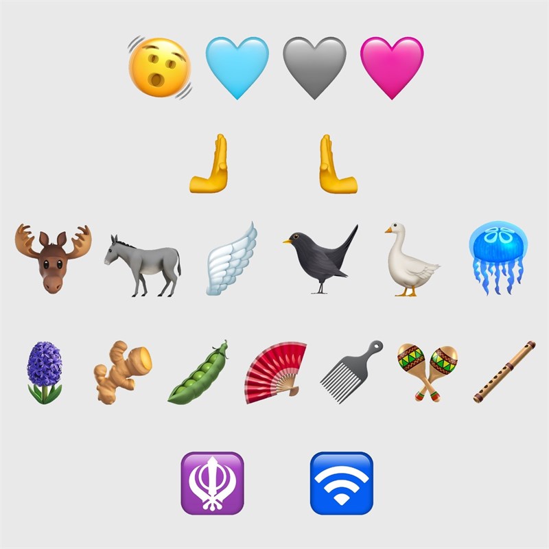 Các emoji mới trên iOS 16.4 Apple khóa sign iOS 16.4 sau khi ra mắt iOS 16.4.1 - Clickbuy