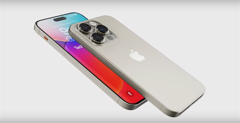iPhone 15 Pro lộ diện rõ nét trong concept mới: Viền siêu mỏng, nút Action Button mới - Clickbuy
