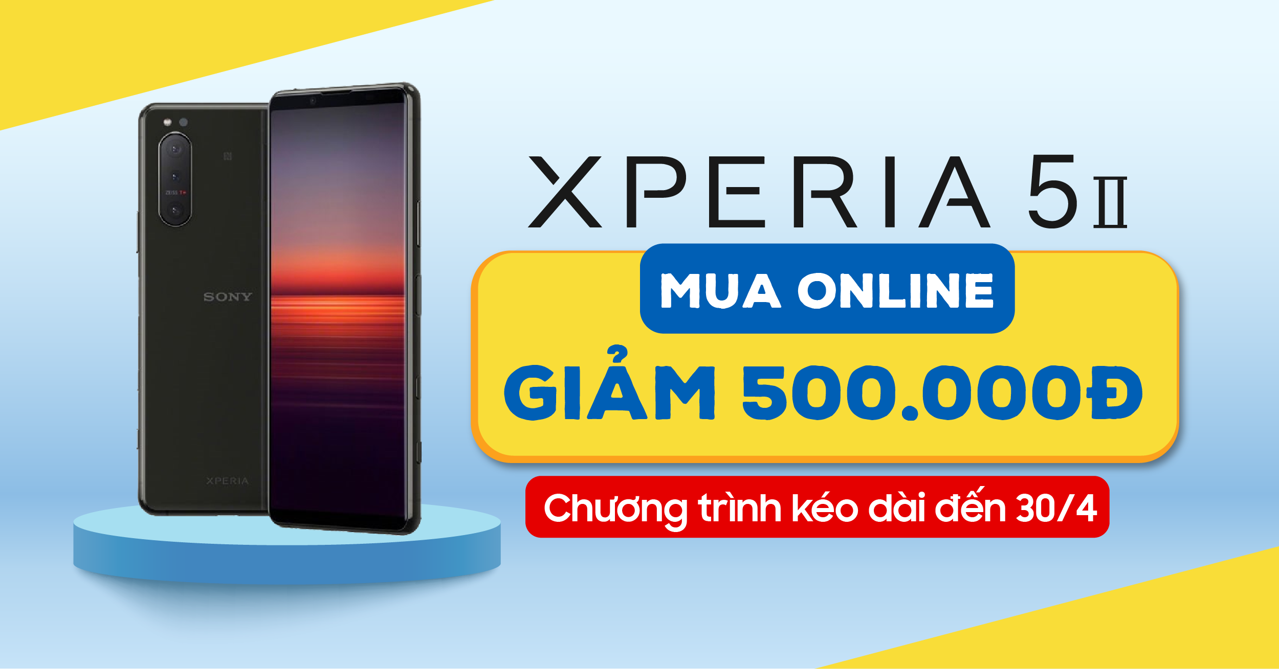 XPERIA 5 MARK 2 - MUA ONLINE GIẢM THÊM 500.000Đ - Clickbuy