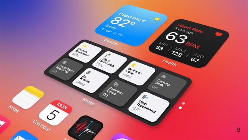 Hé lộ concept iOS 17 với biểu tượng mới cùng giao diện được thiết kế tuyệt đẹp - Clickbuy