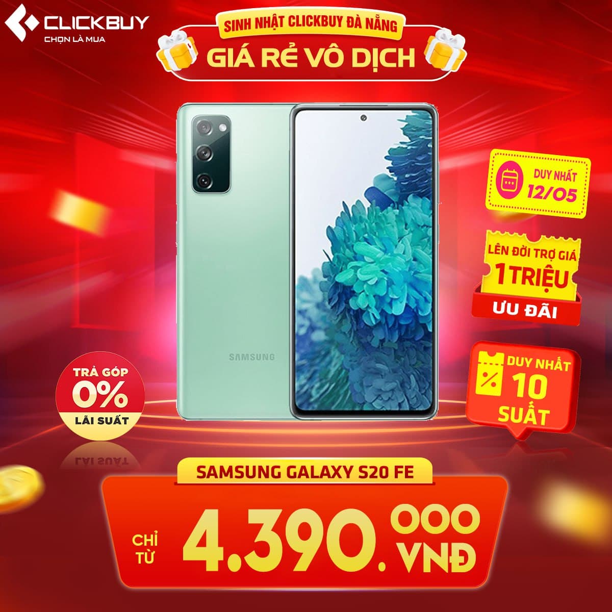 MỪNG SINH NHẬT CLICKBUY ĐÀ NẴNG - MUA LÀ CÓ QUÀ - Clickbuy