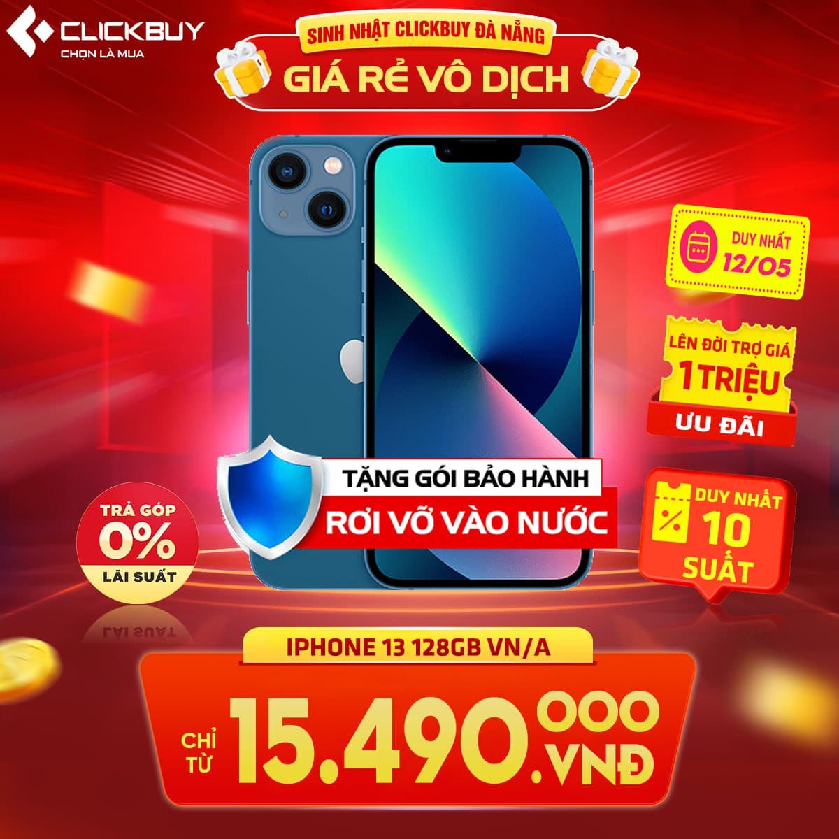 MỪNG SINH NHẬT CLICKBUY ĐÀ NẴNG - MUA LÀ CÓ QUÀ - Clickbuy