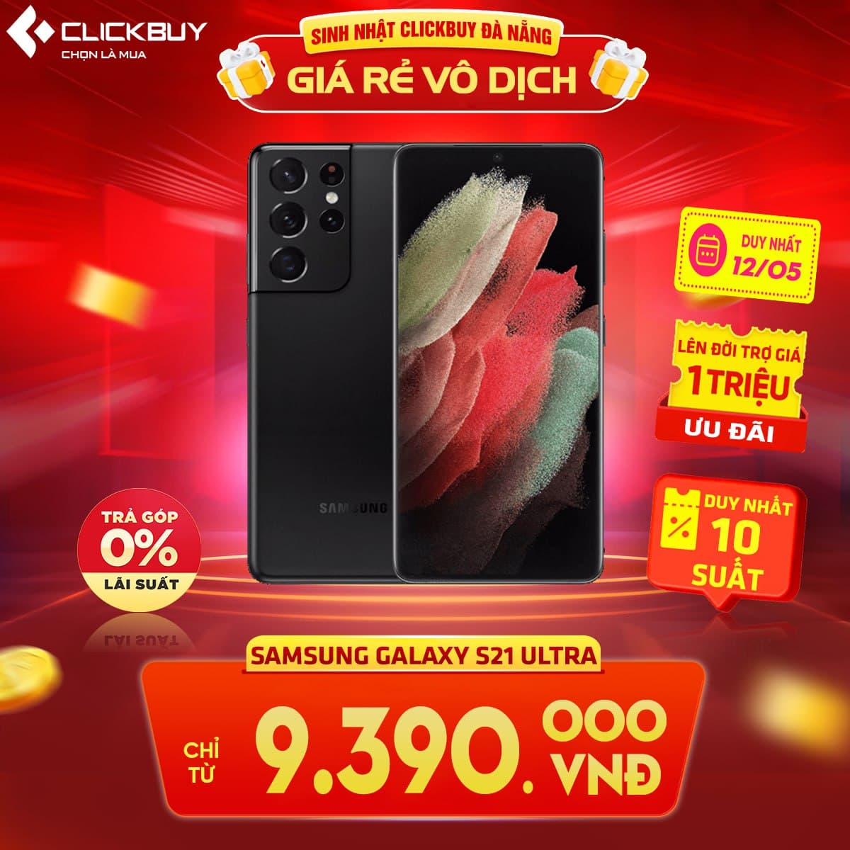 MỪNG SINH NHẬT CLICKBUY ĐÀ NẴNG - MUA LÀ CÓ QUÀ - Clickbuy