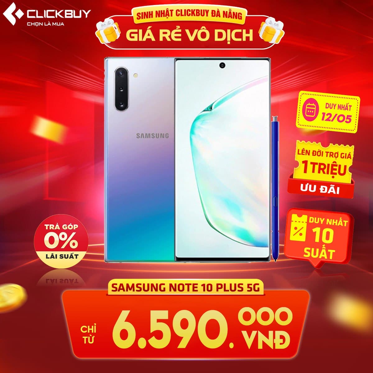 MỪNG SINH NHẬT CLICKBUY ĐÀ NẴNG - MUA LÀ CÓ QUÀ - Clickbuy