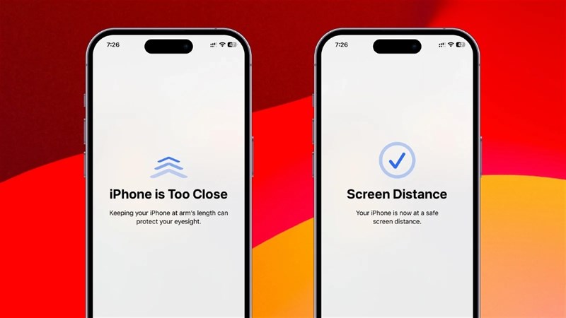 Khoảng cách Màn hình có sẵn trên tất cả các mẫu iPhone và iPad Pro có Face ID - Ảnh: Macrumors