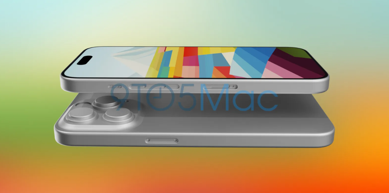 Mô hình iPhone 15 Pro.