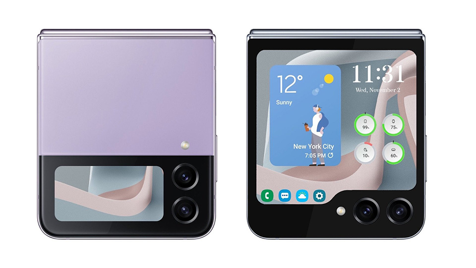 Màn hình ngoài của Galaxy Z Flip 5 đặc biệt cỡ nào - Clickbuy