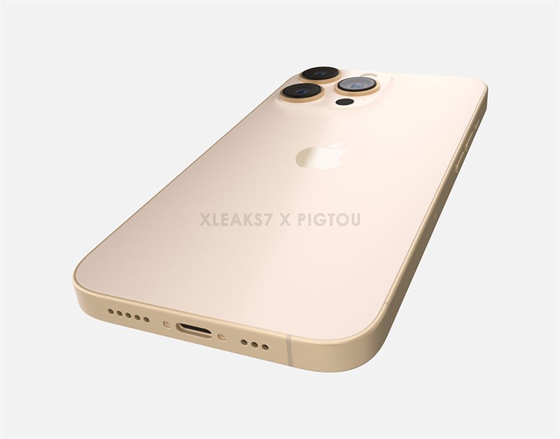Rò rỉ thông số cấu hình cùng thiết kế mới lạ của iPhone 14 Pro iPhone 14 Pro màu vàng gold bất ngờ lộ diện Cụm camera siêu to, viền mỏng hơn, màn hình được mở rộng vì mất đi tai thỏ - Clickbuy