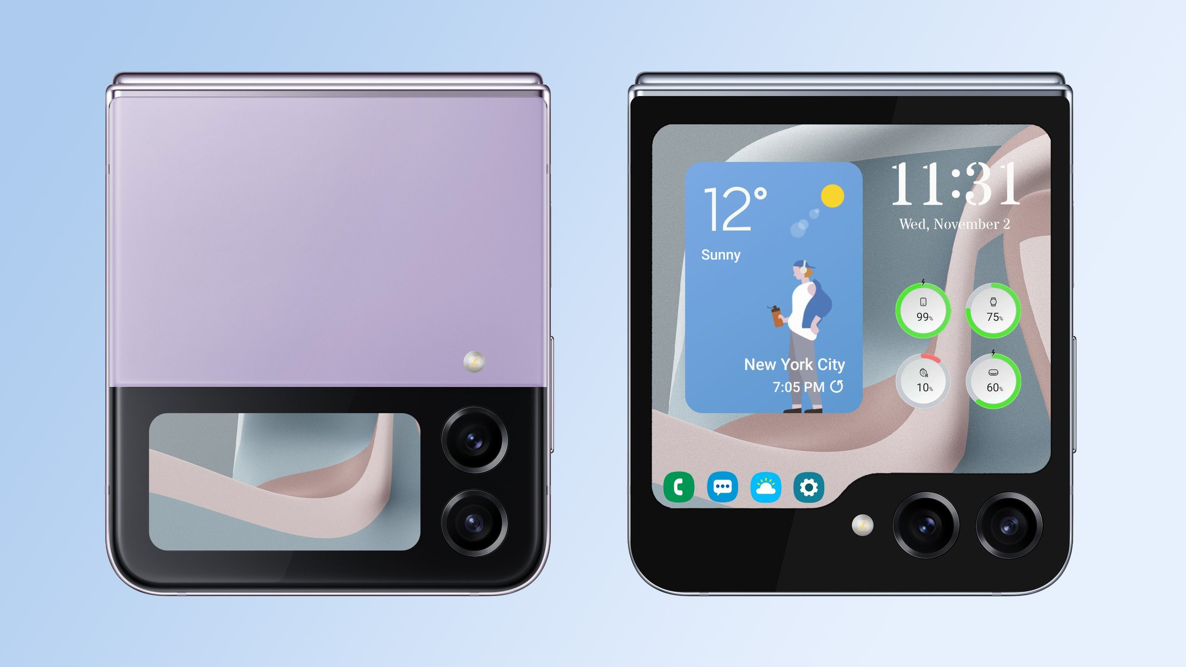 Màn hình phụ trên Galaxy Z Flip5 sẽ làm được những gì? - Clickbuy