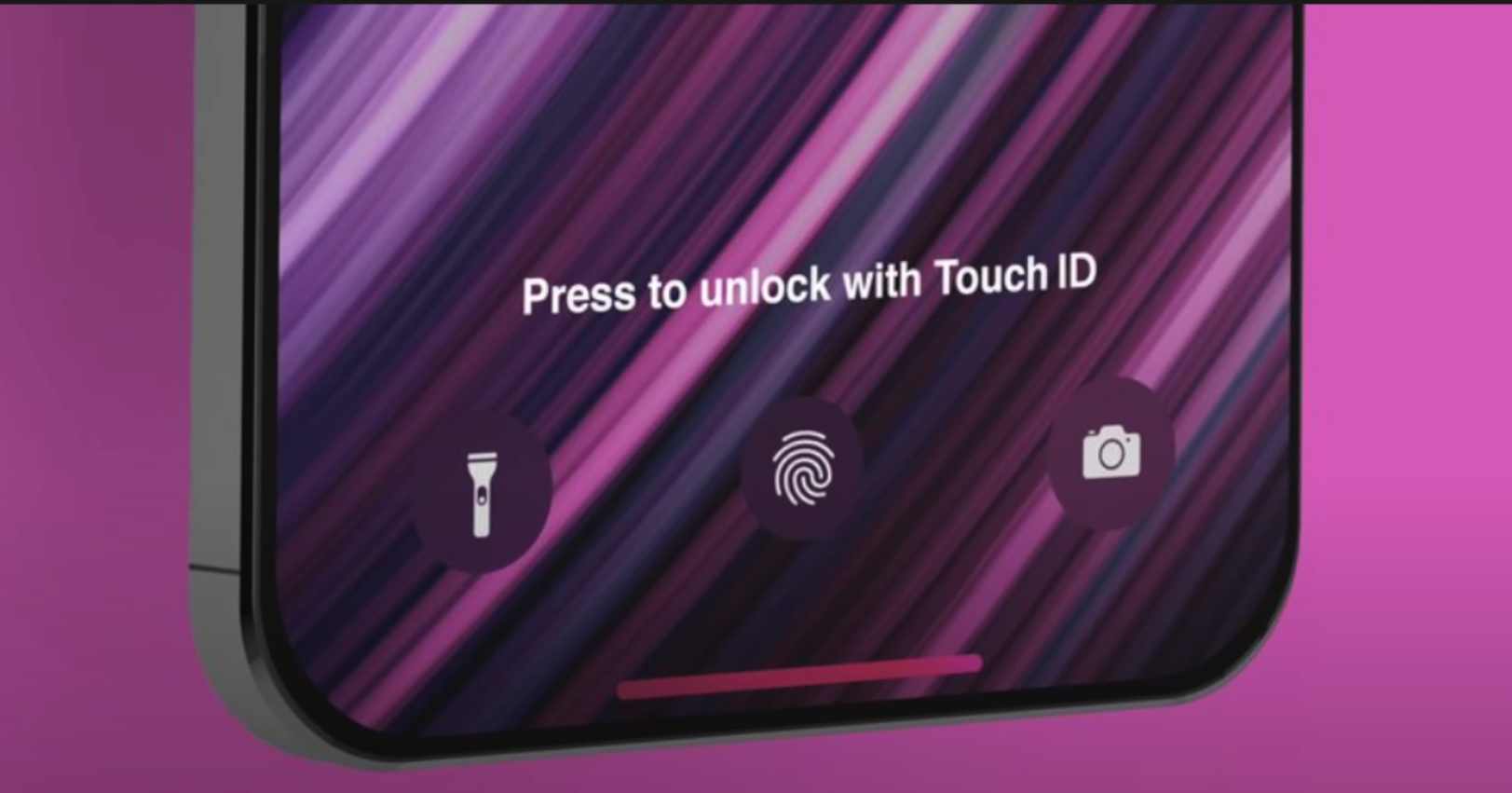iPhone 15 touch id dưới màn hình