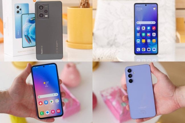 So sánh Galaxy A54 và Redmi Note 12 Pro - Clickbuy