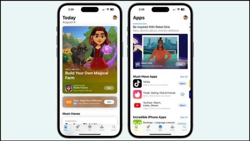 Apple đã chỉnh sửa một chút giao diện trên App Store (Ảnh: MacRumors)