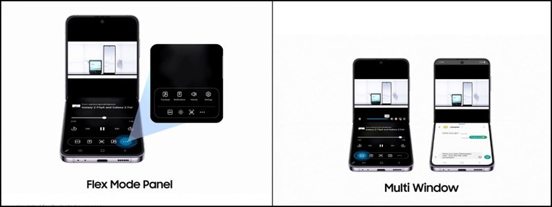 Tính năng Flex Mode Panel và Multi Window