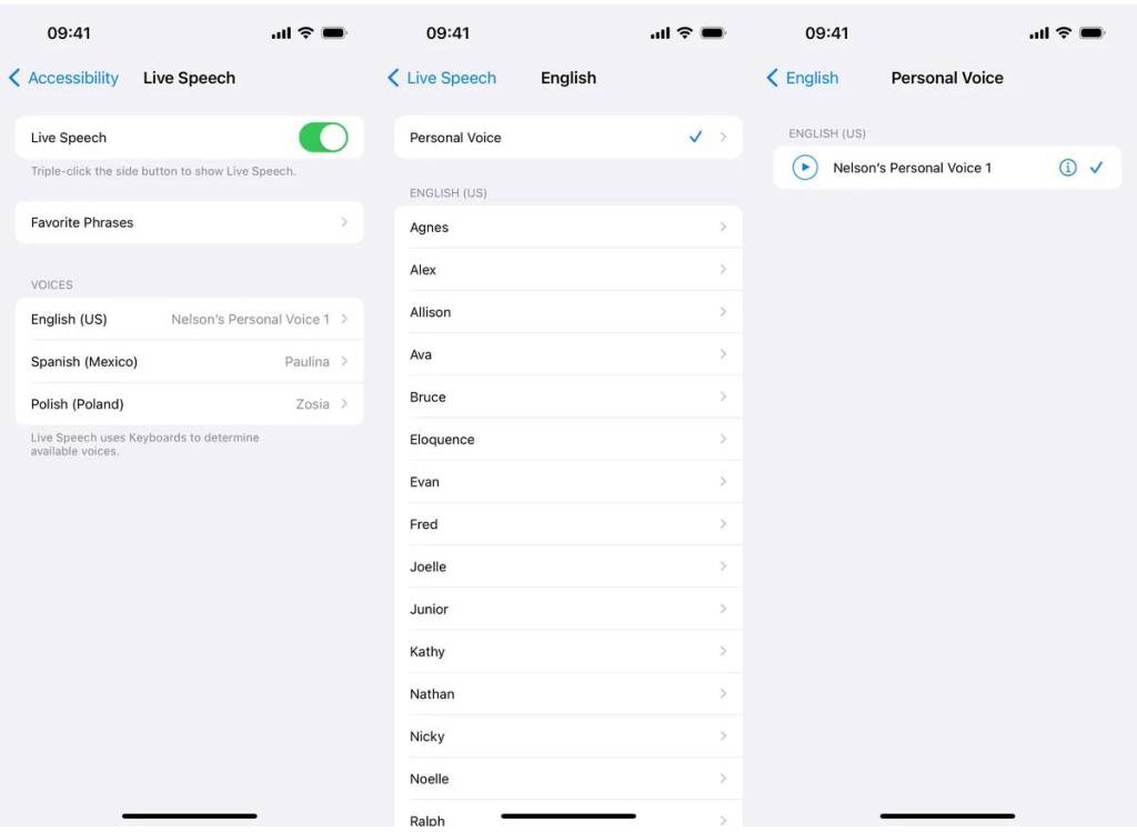 Tính năng Personal Voice: sử dụng AI để tạo giọng nói trên iOS 17
