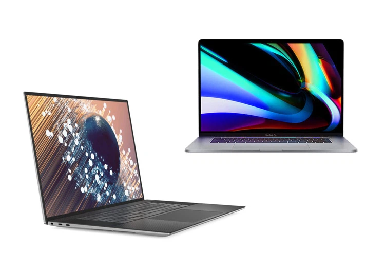 Dell XPS 17 và MacBook Pro