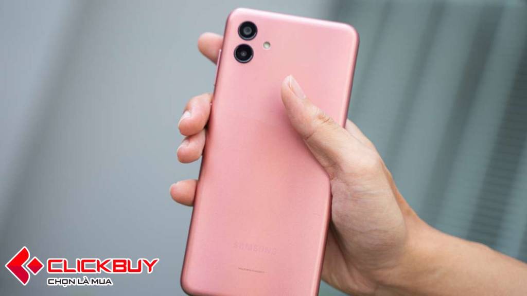 Galaxy A04 top 4 sản phẩm samsung giá rẻ