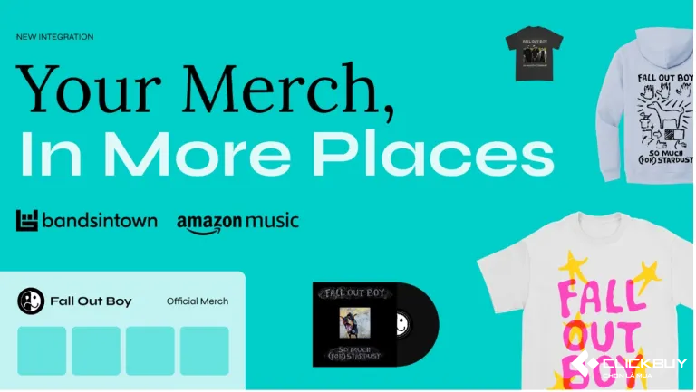 Amazon hợp tác với Bandsintow giúp nghệ sĩ bán hàng - Clickbuy