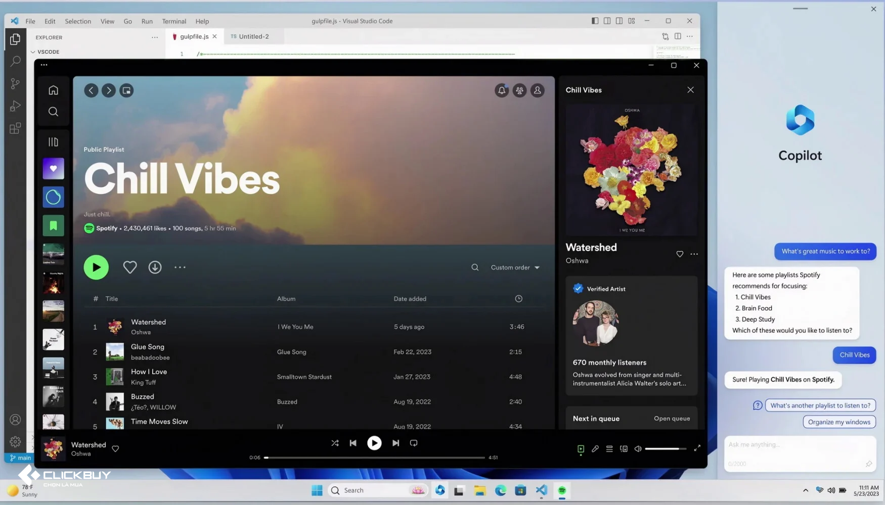 Microsoft đưa AI vào Windows 11 trong bản thử nghiệm - Clickbuy