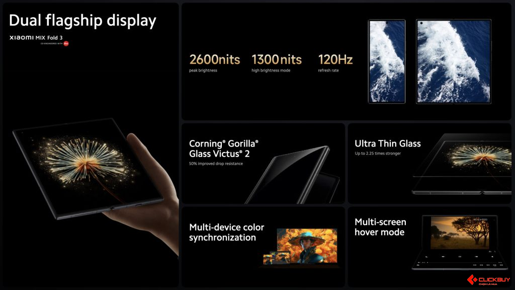 Đánh giá Xiaomi MIX Fold 3: Màn hình OLED 8″ 2K+ 120Hz