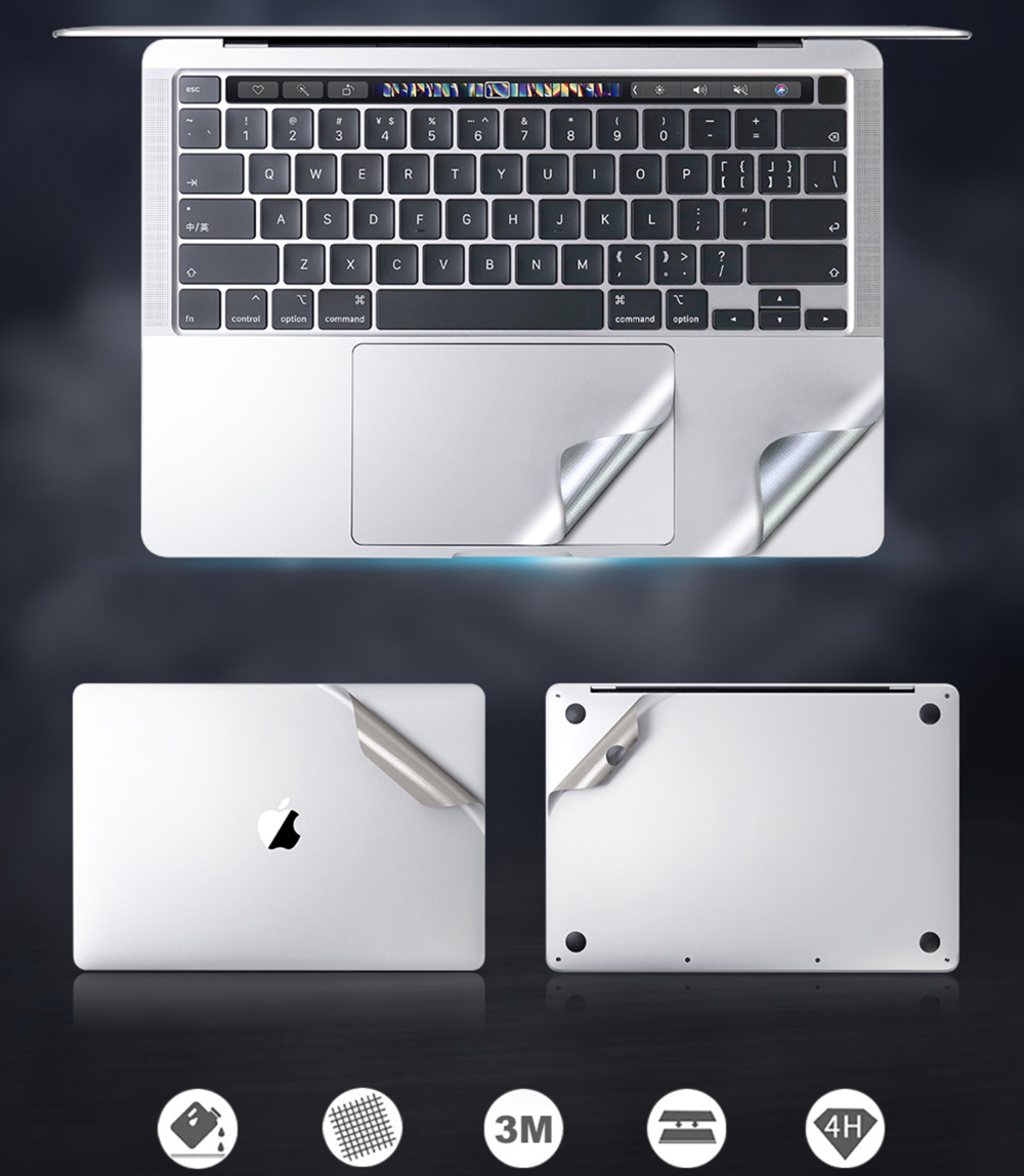 Chất liệu 3M cao cấp giúp bảo vệ an toàn cho macbook tránh khỏi các loại trầy xước không đáng có