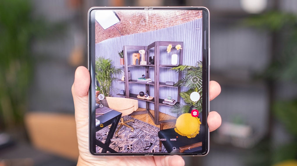 Samsung Galaxy Z Fold3 5G | Giao diện camera Samsung Galaxy Z Fold3