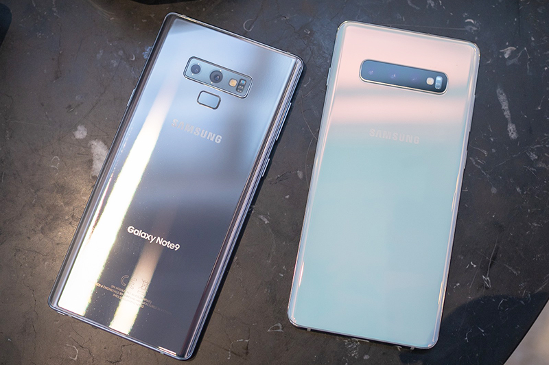 Kết quả hình ảnh cho s10 plus vs note 9
