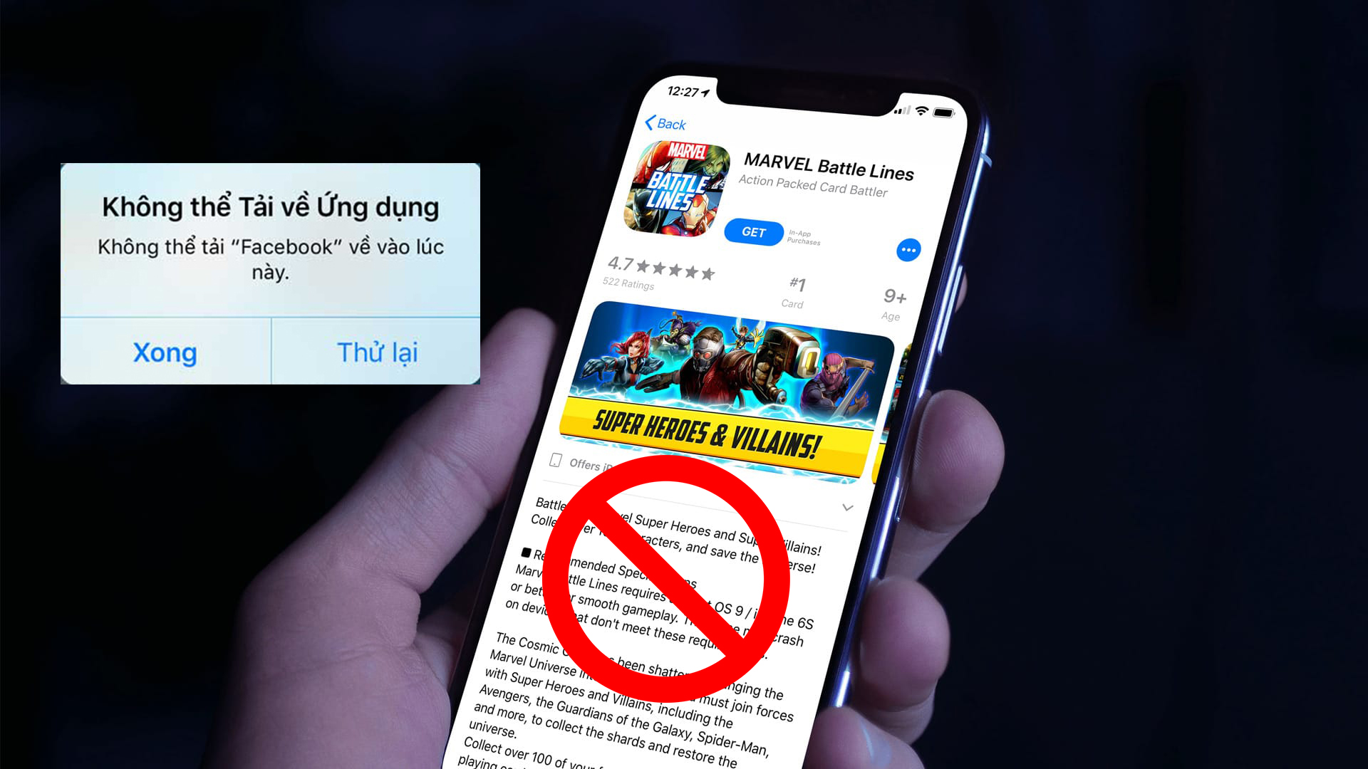 Cách khắc phục tình trạng không tải/update được trên Appstore khi đứt cáp quang - Clickbuy