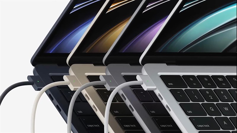 Macbook Air M2 thiết kế