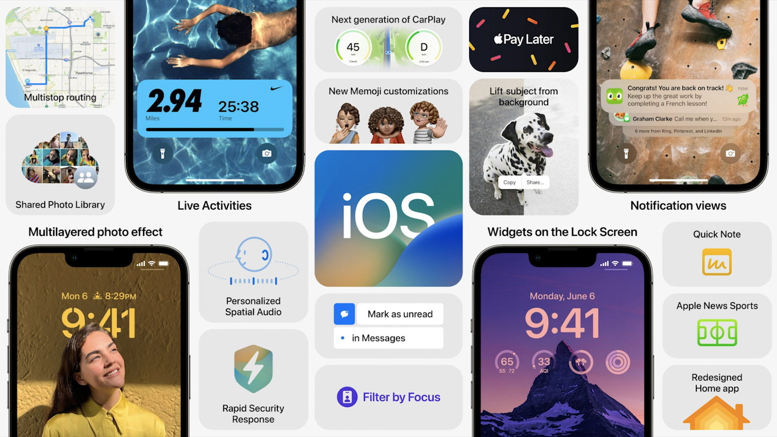 iOS 16 chính thức: Tùy chỉnh sâu màn hình khóa, chỉ hỗ trợ từ iPhone 8 - Clickbuy