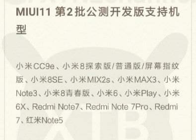 Lịch dự kiến phát hành MIUI 11 & các thiết bị được lên MIUI 11