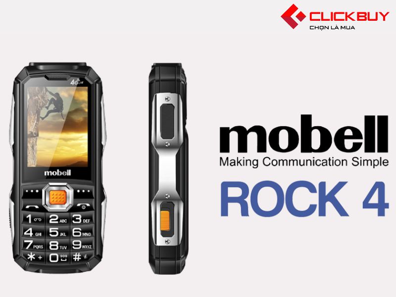 Màn hình của Mobell Rock 4