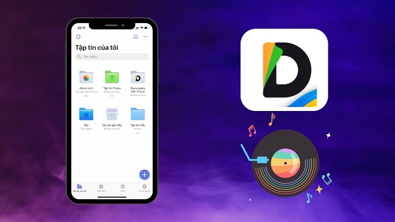 Sử dụng Documents để tải nhạc chuông từ web về điện thoại iPhone