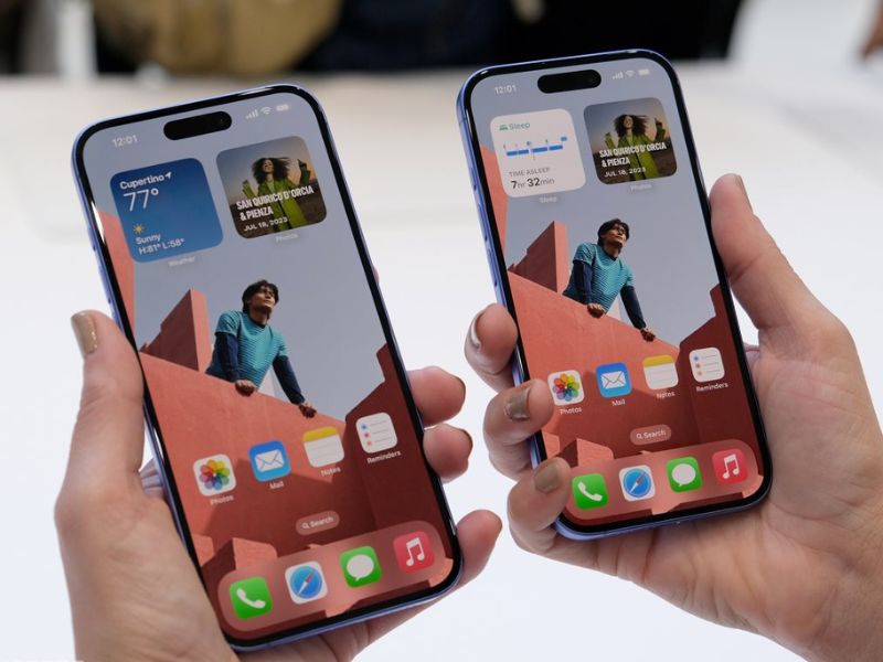 iPhone 16 Pro có tần số quét là 120Hz