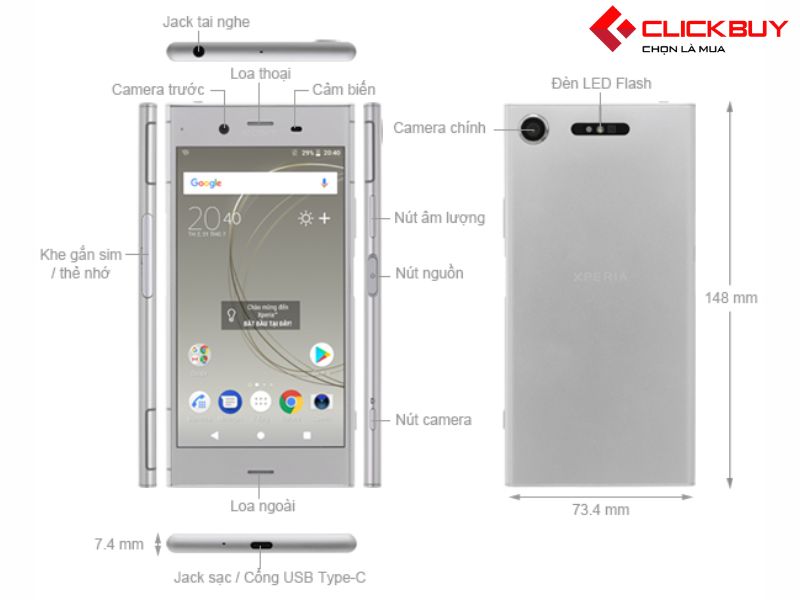 Tìm hiểu về Sony Xperia XZ1