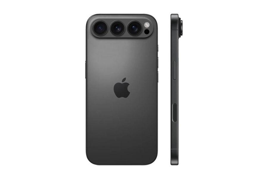 Cụm camera hình chữ nhật và chip A19 Pro trên iPhone 17 Pro