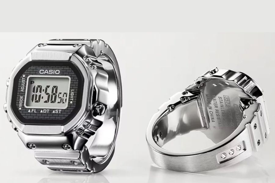 Tính năng và các chức năng của nhẫn Casio CRW-001-1JR