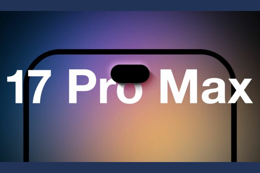 Dynamic Island nhỏ gọn hơn trên iPhone 17 Pro Max