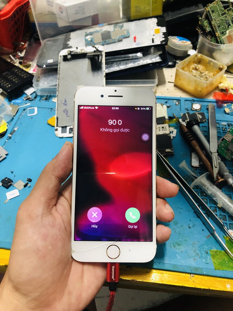 Quy trình sửa sóng iPhone 7