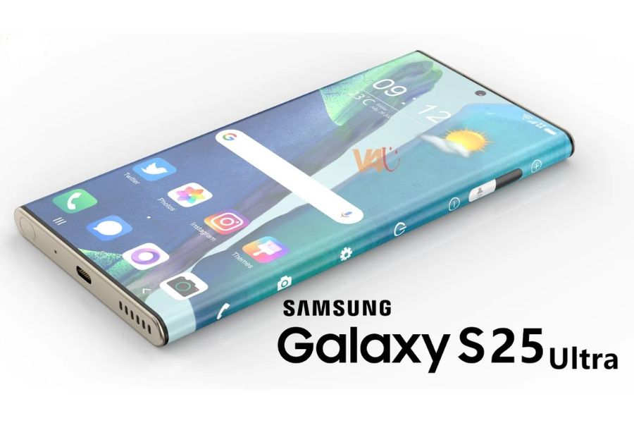 Thiết kế cải tiến của Galaxy S25 Ultra với cạnh tròn hơn