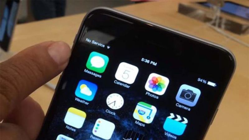Kiểm tra lại sóng iphone 6s.