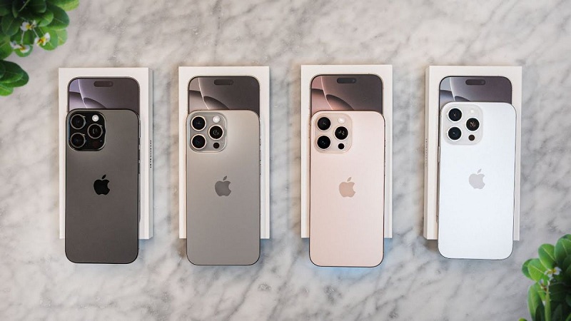 Bảng màu iPhone 16 Pro và Pro Max nổi bật, sang trọng, thời thượng